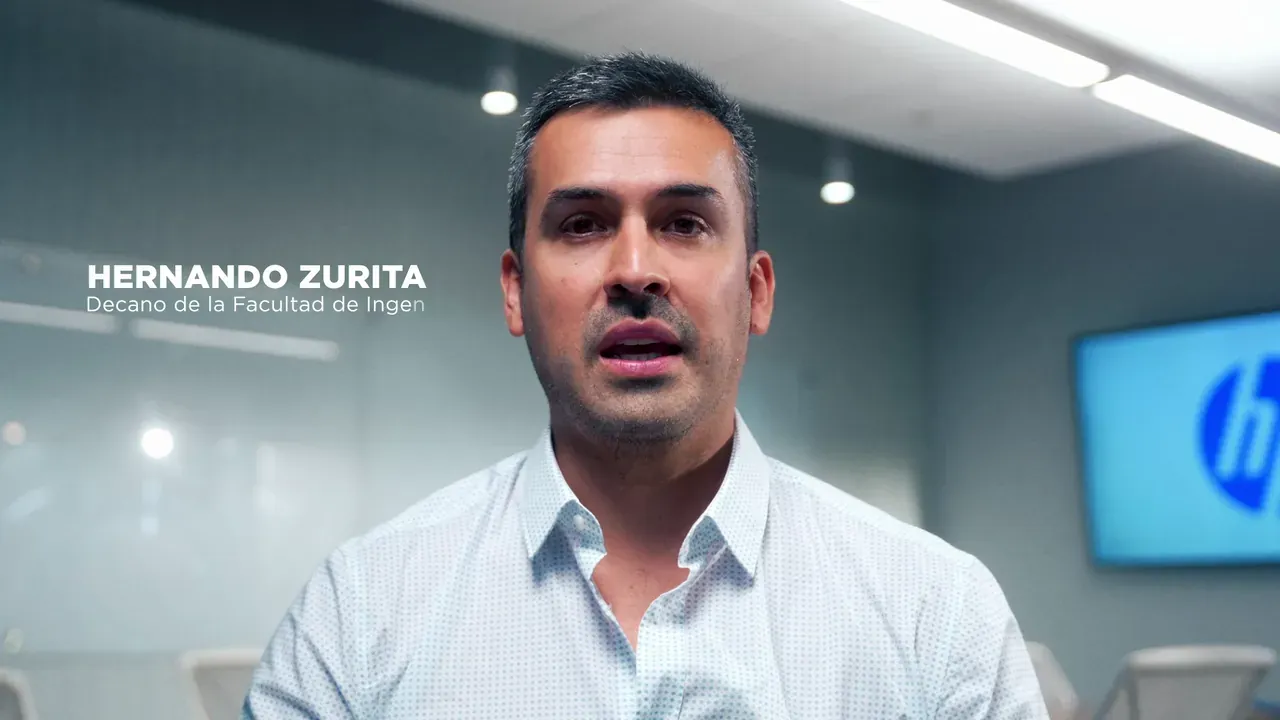 Video testimonial para HP Workstation con Hernando Zurita, producido por B.CONTENT